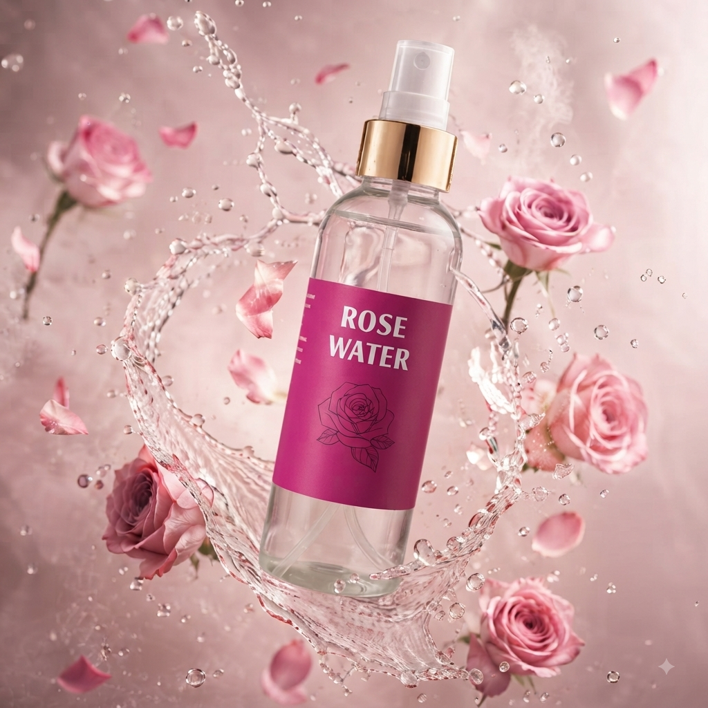 100% Pure Natural Rose Water Face Mist & Toner (Gulab Jal)