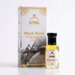 Sehr Natural Musk Rizali Indian Attar – Long Lasting Concentrated Perfume Oil from Kannauj (Alcohol-Free)